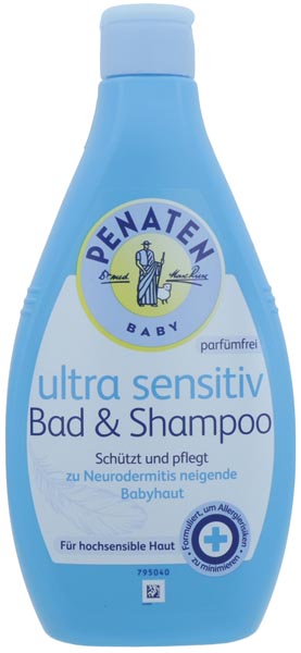 Penaten Bad+Shampoo 400ml Ultra Sensitive