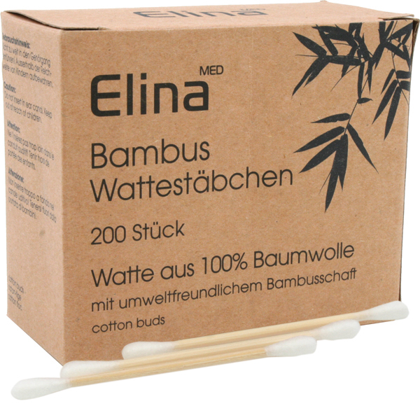 [WERM-54369] Wattestäbchen 200er Bambus Elina
