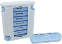 Pillen-/ Tablettenbox 13x11 x4cm Wocheneinteilung