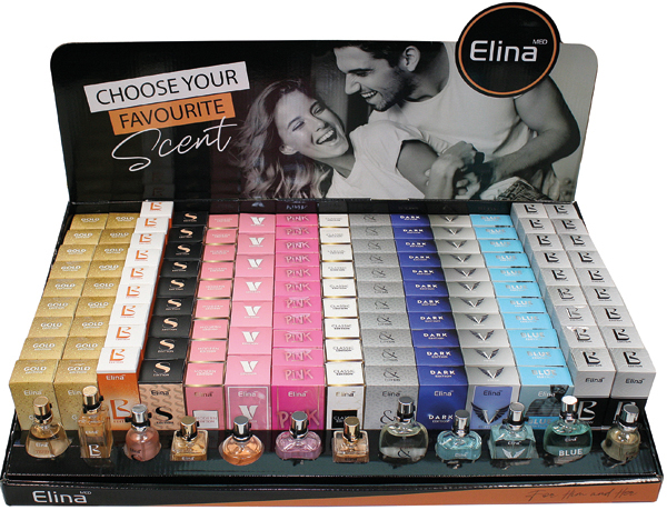 [WERM-45790] Parfüm ELINA 15ml Display-1, 134 St. 12fach