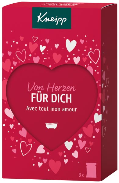 Kneipp GP Von Herzen FÜR DICH Badekristalle 3x60g