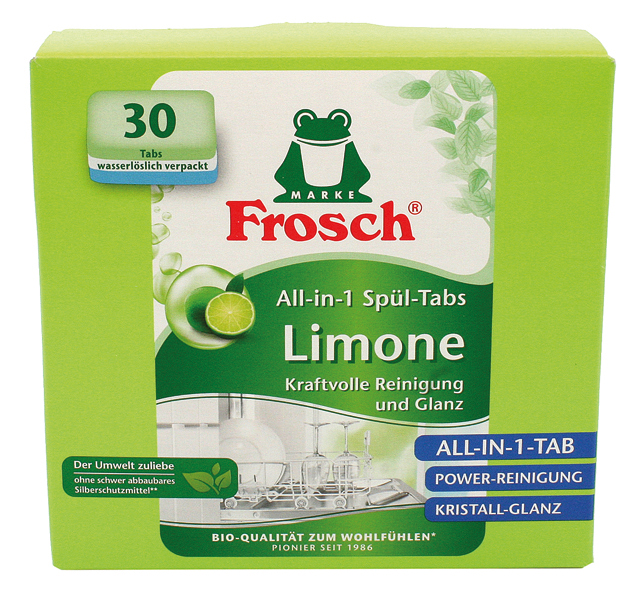 [WERM-1687] Frosch Spülmaschinentabs 30er Limone