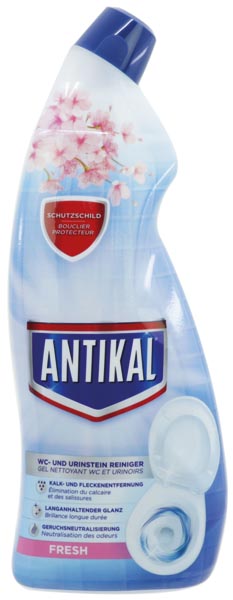 Antikal WC- und  Urinsteinreiniger 750ml Fresh