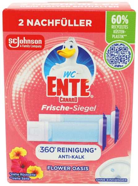 WC Ente Frische-Siegel 2x36ml NF Flower Oasis