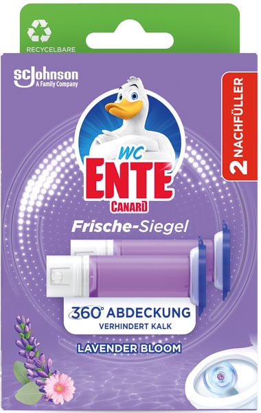 WC Ente Frische-Siegel 2x36ml NF Lavendel