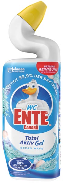 WC Ente Total Aktiv Reinigungsgel 750ml Ocean