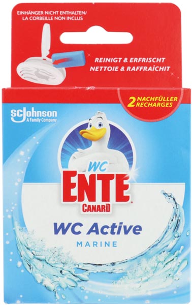 [WERM-1482] WC Ente WC Aktiv WC-Einhänger 3in1 NF 2x40g
