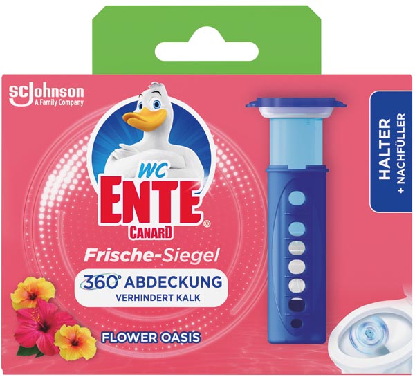 WC Ente WC Reiniger Frische Siegel Flower Oasis