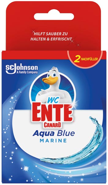 [WERM-3071] WC Ente WC Stein Aqua Blue NF Marine 2x36g
