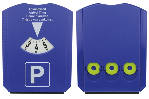 [WERM-42967] Auto Parkscheibe 15x12cm, mit Eiskratzer