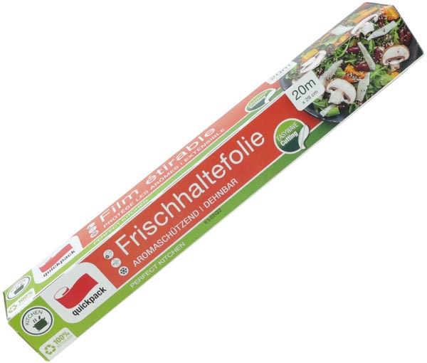 Frischhaltefolie 29cm x 20m in Faltschachtel