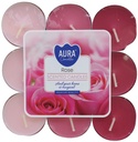 Teelichter Duft 18er Rose in Blockpackung