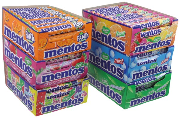 Food Mentos Kaubonbon 1er sortiert