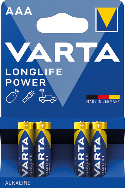 [WERM-16348] Batterie VARTA Micro AAA 4er Longlife Power Alkal