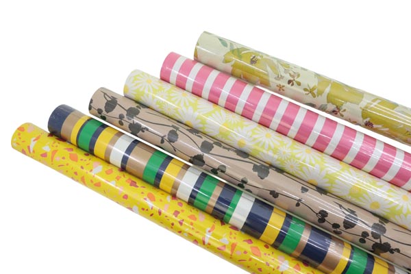 [WERM-64073] Geschenkpapier Rolle 2m x70cm Moderne Motive