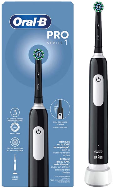 [WERM-1831] Oral B Zahnbürste Pro Series 1 CrossAction black