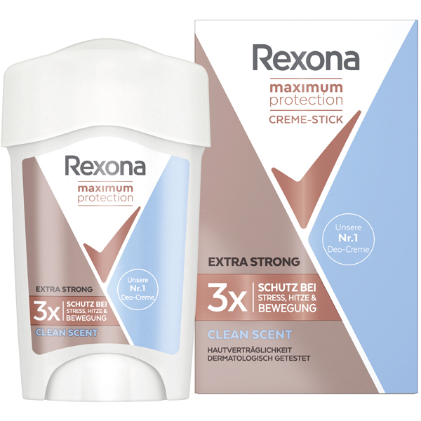 [WERM-1064] Rexona Deo Stick 45ml Max. Protection Clean Scent