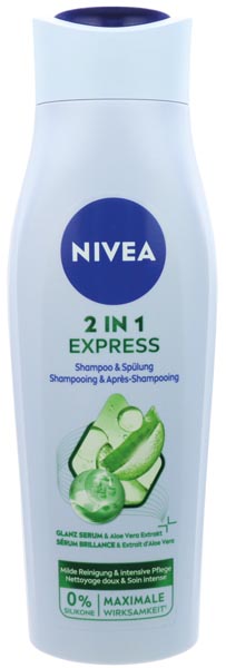 Nivea Shampoo 250ml 2in1 Pflege Express
