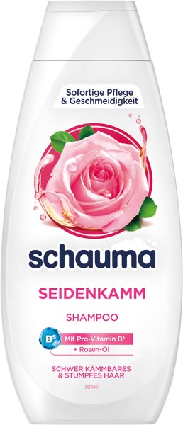 Schauma Shampoo 400ml Seiden - Kamm