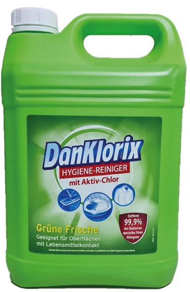 Dan Klorix Hygienereiniger Grüne Frische 5 Liter