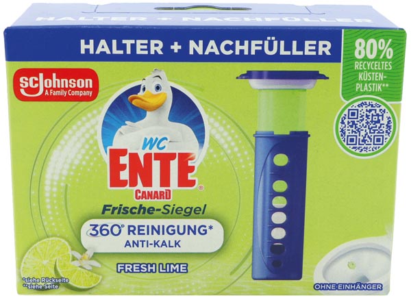 WC Ente WC Reiniger Frische Siegel Fresh Lime