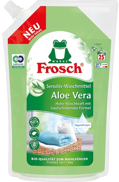 [WERM-6421] Frosch Flüssig-Waschmittel 25WL Aloe Vera