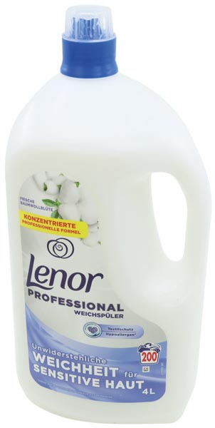 Lenor Prof. Weichspüler 4l Frische Baumwollblüte