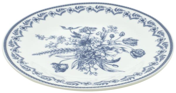 Porzellan-Teller 18,8x2,2cm Imperial Blue Design