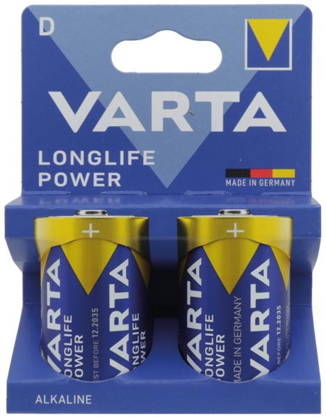 Batterie VARTA Mono D 2er Longlife Power