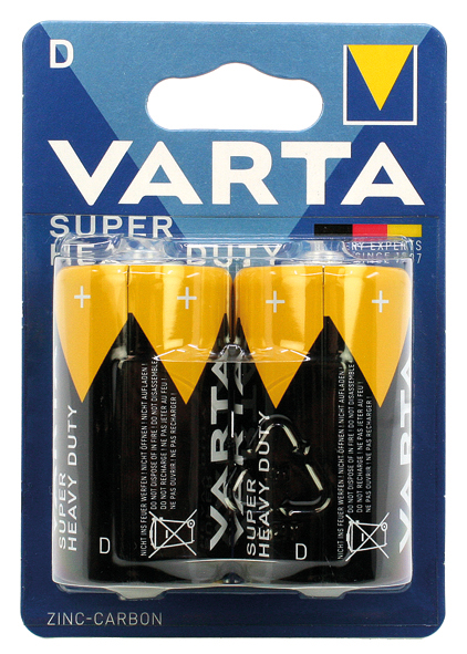 Batterie VARTA Super Heavy Duty Mono 2er