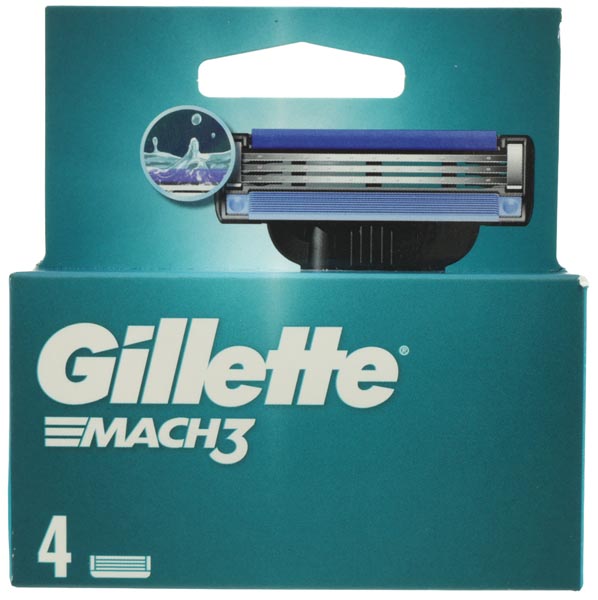 Gillette Mach3 4er Klingen