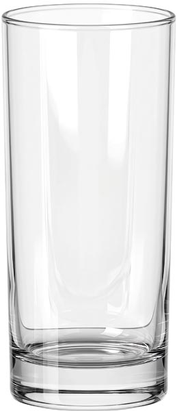 Glas Trinkglas 280ml LONG. klar