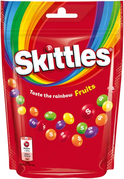 [WERM-40172] Food Skittles 136g Beutel 2fach sortiert