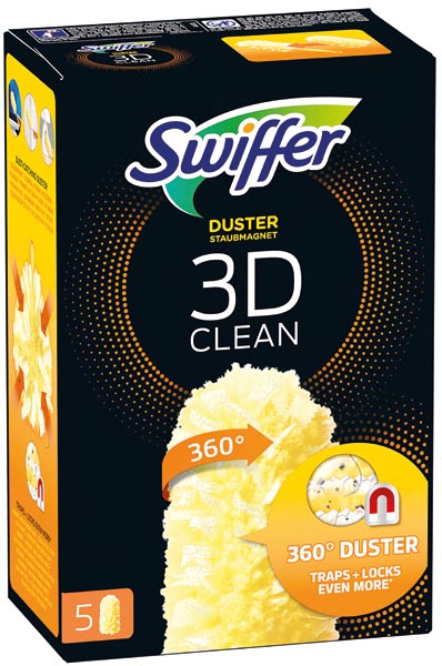 Swiffer Staubmagnet 360° Nachfüller 5 Tücher