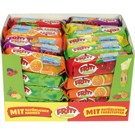 [WERM-61945] Food Fritt Kaubonbon 70gr 7-fach sortiert