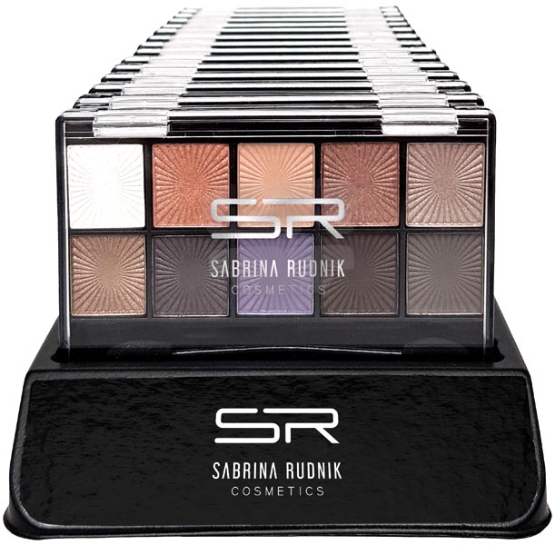 Kosm. Lidschatten Sabrina 10er Smokey Eyes 6g