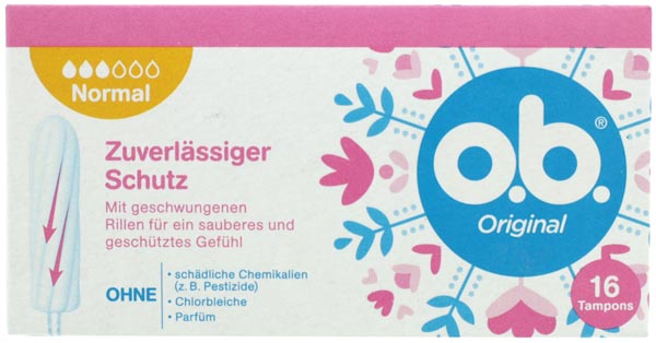 O.B. Tampons Normal 16er