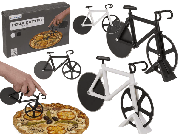 [OOTB-71/3296] Pizza-Schneider, Fahrrad, ca. 18 x 11 x 7,5 cm,