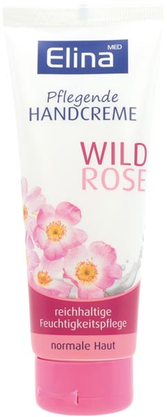 Elina Wild Rose Handcreme 75ml in Tube