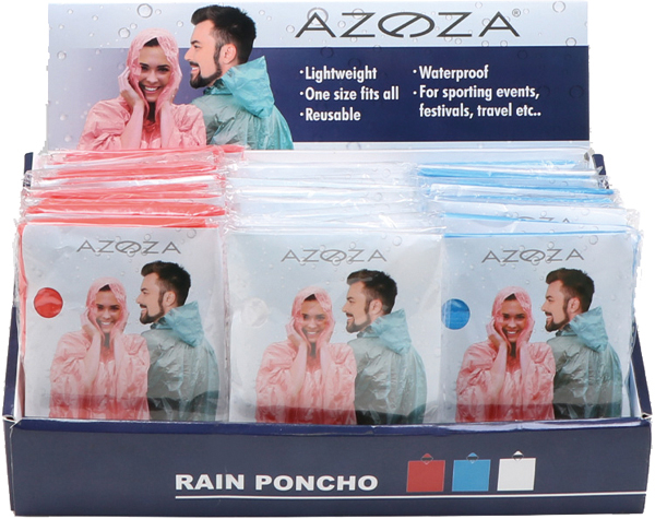 [WERM-54499] Regenponcho für Unterwegs in Einheitsgröße