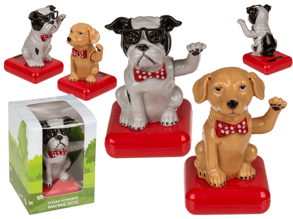 Bewegliche Figur, Winkender Hund,
