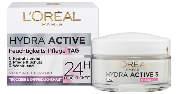 [WERM-2241] L'Oreal Hydra Active 3 Tagescreme 50ml trockene