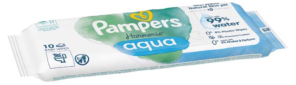 [WERM-2181] Pampers Feuchttücher Aqua 10er