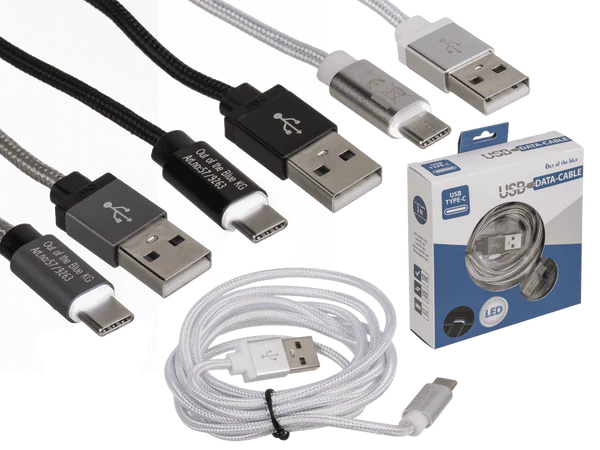USB-Ladekabel für Typ-C, ca. 2 m,