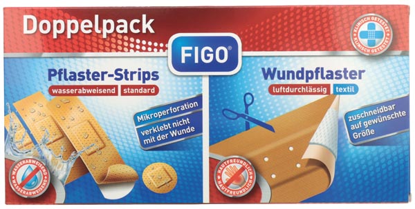 Wundverband Doppelpack 50x6cm + Strips 20er