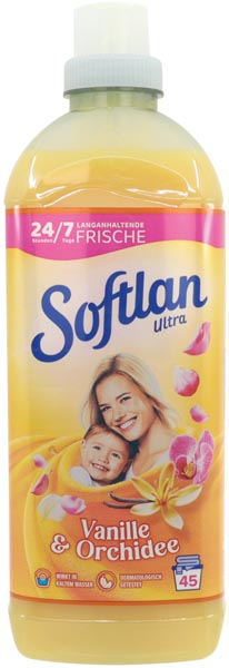 Softlan Weichspüler 1 Liter Vanille & Orchidee