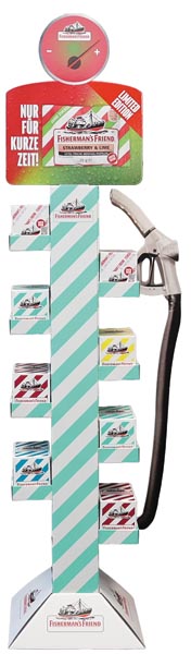 Food Fisherman´s Friend 192er Display 5fach sort.