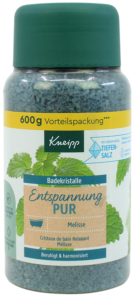[WERM-6652] Kneipp Badekristalle 600g Entspannung Pur