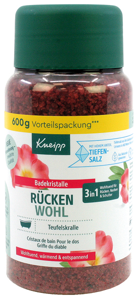 [WERM-4940] Kneipp Badekristalle 600g Rücken + Schulter