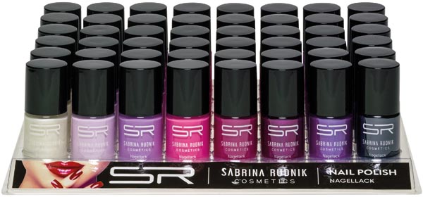 Nagellack Sabrina klassische Farben a.Tray 12ml